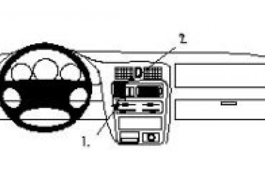 Proclip Mazda 323 3/4 D 97-