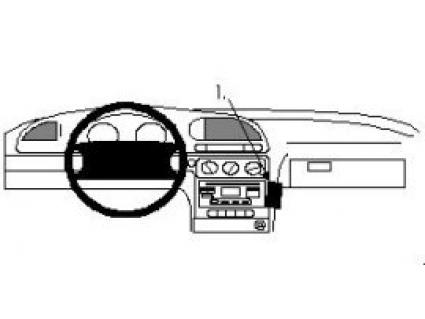 Proclip Ford Mondeo 97-        angled