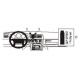 Proclip Volvo S60/V70 97- dble airbag
