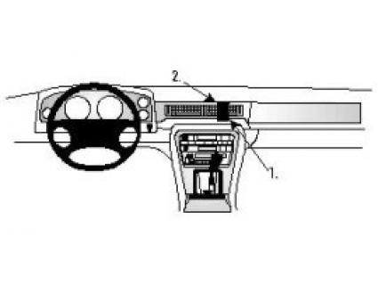 Proclip Jaguar XJ6 87- angled