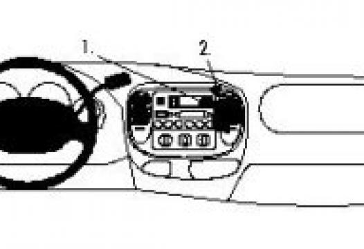 Proclip Ford F-serie/Exp. 97-  angled