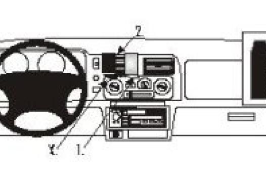 Proclip Mitsubishi Montero Sport 97-