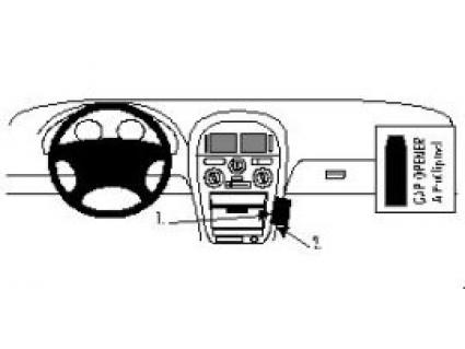 Proclip Mitsubishi Carisma 96- angled