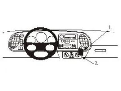 Proclip Saab 900 94- angled