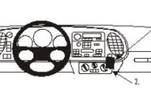 Proclip Saab 900 94- angled