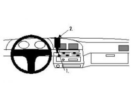 Proclip Toyota Hilux/VW Taro 88-97