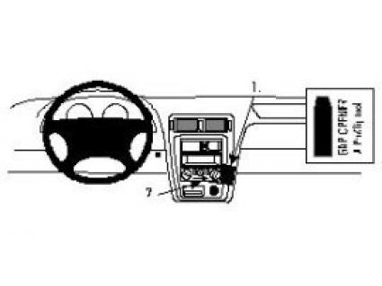 Proclip Mazda 626 98-          angled