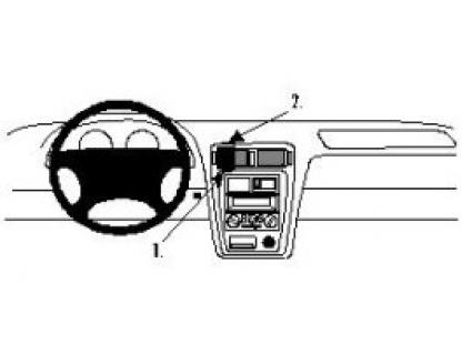 Proclip Mazda 626 98-