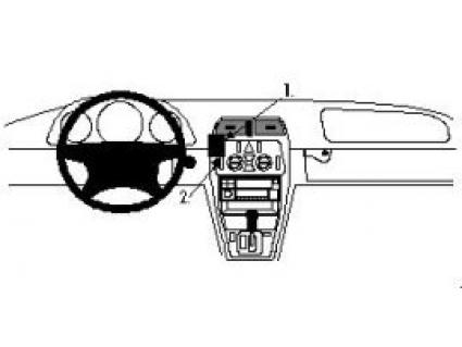 Proclip Mercedes CLK 97- Not for models with AC