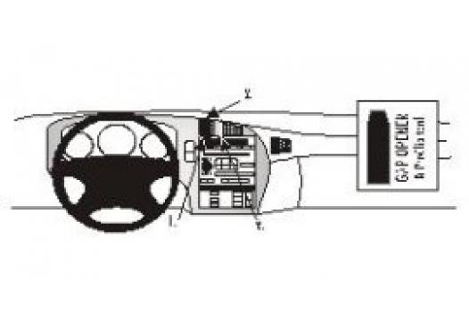 Proclip Saab 9-5 98-