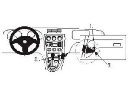 Proclip Alfa Romeo 156 98- angled