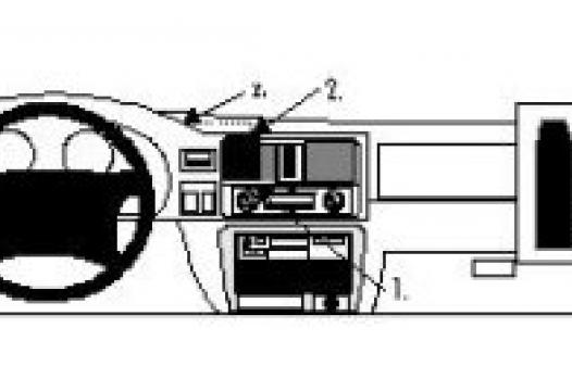 Proclip Opel Frontera 98-  center
