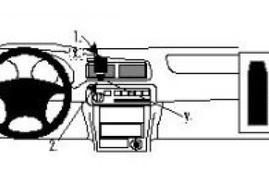 Proclip Nissan Altima 98-