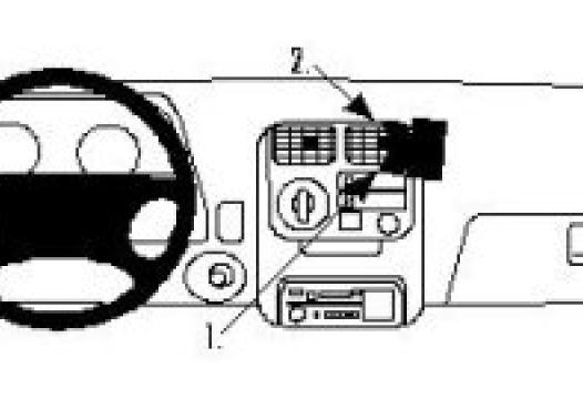 Proclip Suzuki Alto 97-        angled