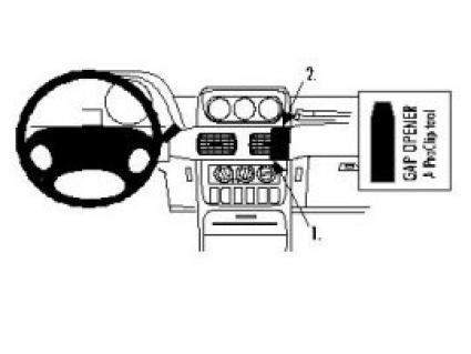 Proclip Hyundai Galloper Exceed 97-