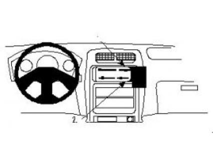 Proclip Daihatsu Terios 98- angled