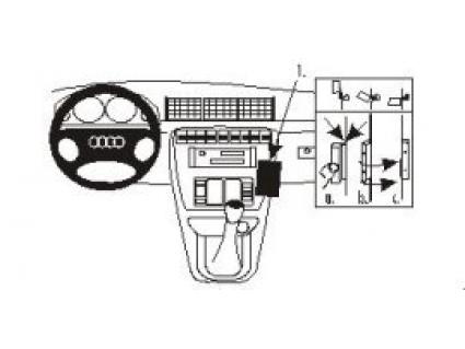 Proclip Audi A4 angled (95-99)