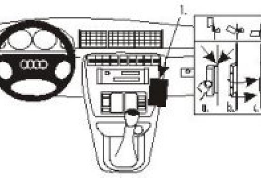 Proclip Audi A4 angled (95-99)