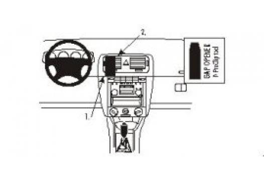 Proclip Skoda Fabia 00-07