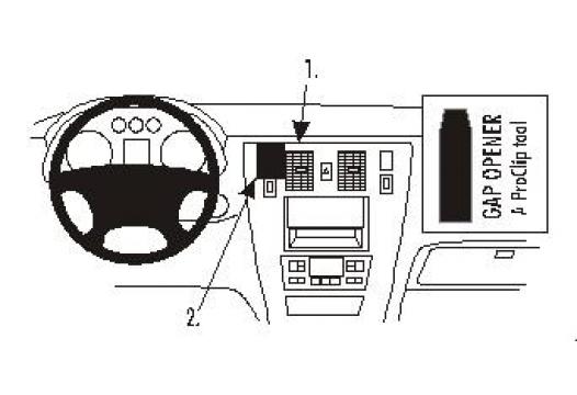 Proclip Hyundai Terracan 02- center