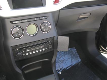 Proclip Citroen DS3 / C3 10- Angled mount (vergelijk uw dashboard)