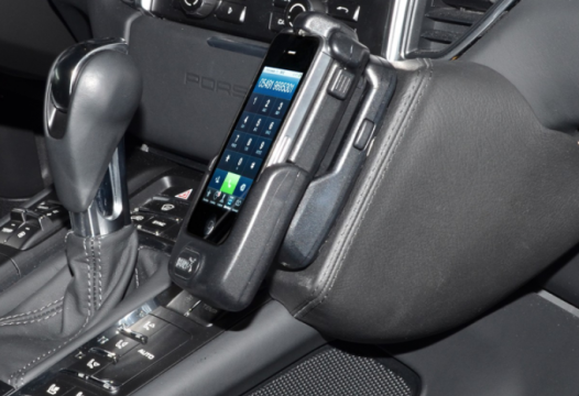 console Porsche Macan 2014- Zwart