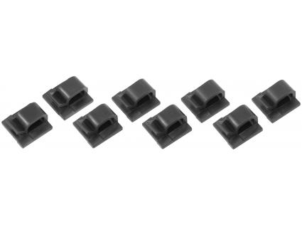 adhesive cable clips (8-pack) max.3.5mm thickness