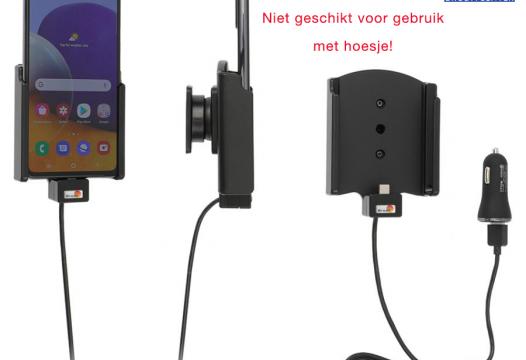 houder/lader Samsung Galaxy A72 USB sig.plug