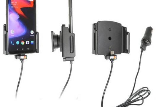 houder/lader OnePlus 6/6T/7 met skin USB sig.plug