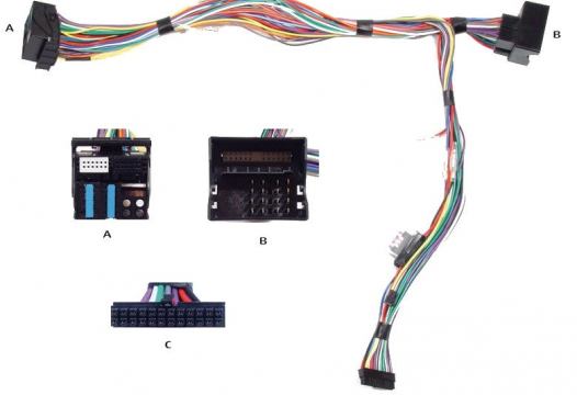 Audio2Car VW 2010- 40 pin Delta/RNS Navi/MFD Navi