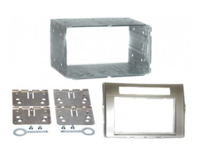 2-DIN frame Toyota Corolla Verso 04> silver