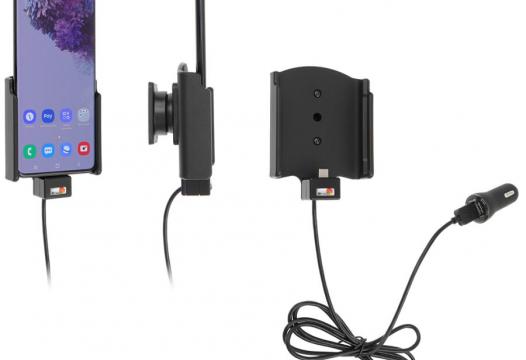 houder/lader Samsung Galaxy S20 Plus USB sig.plug