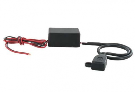 USB 2.0 voltage adapter - 12V --> 5 Volt - 30cm kabel