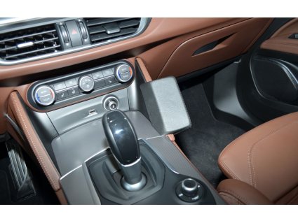 console Alfa Romeo Stelvio 01/2017- Zwart