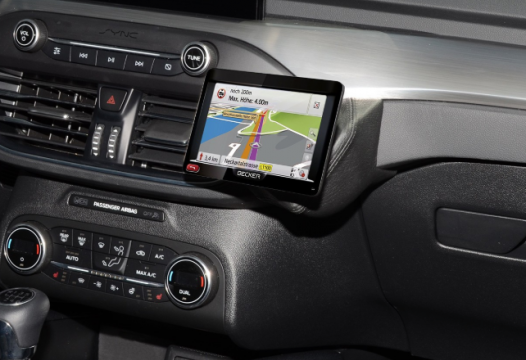 console Ford Focus 2018- zwart NAVI