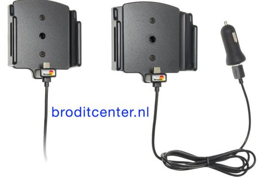 h/l USB-C verstelb. b.75-89/d6-11 mm met USB sig.