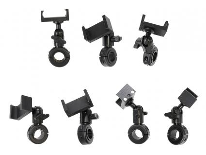 Motorcycle mount + holder 56-92mm 20-32mm bar/ H40mm