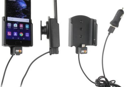 houder/lader Huawei P10 USB sig.plug