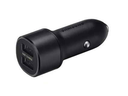 12/24V Samsung L1100 FC 2x 15W USB zwart