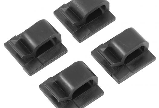 adhesive cable clips (4-pack) max.3.5mm thickness
