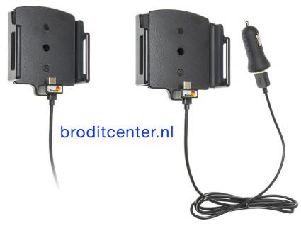 h/l USB-C verstelb. b.75-89/d9-13 mm met USB sig.