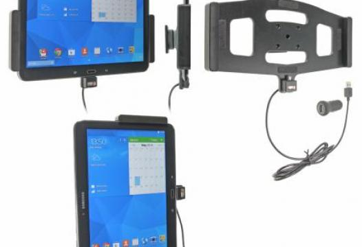 houder/lader Samsung Galaxy Tab 4 10.1 USB sig. plug