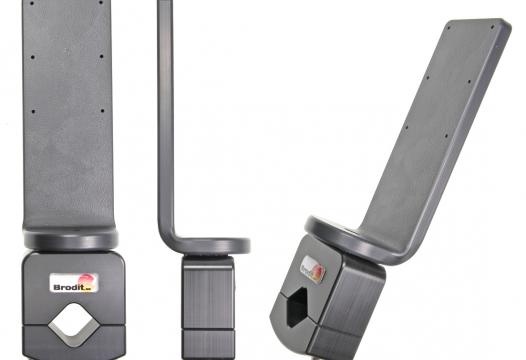 houder buismontage 19-30mm 90 graden angled mounting plate