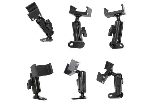 Motorcycle mount + holder 56-92mm mirror hole/ H71mm