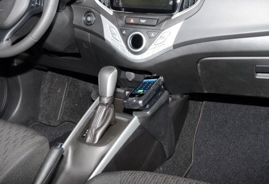 console Suzuki Baleno II 09/2015- zwart