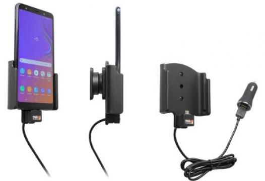 houder/lader Samsung Galaxy A7 (2018) USB sig.plug
