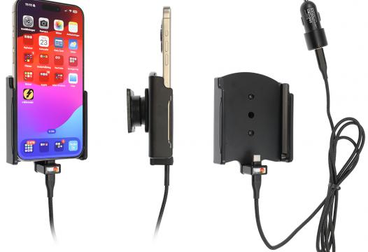 houder/lader Apple iPhone 15 Pro Max USB sig.plug