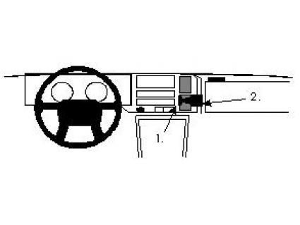 Proclip Volvo 440/460 89-