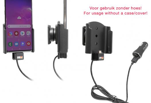 houder/lader Samsung Galaxy S10 USB sig.plug