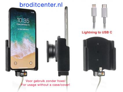 houder Apple iPhone Xs / X Padded  lightning->USB-C